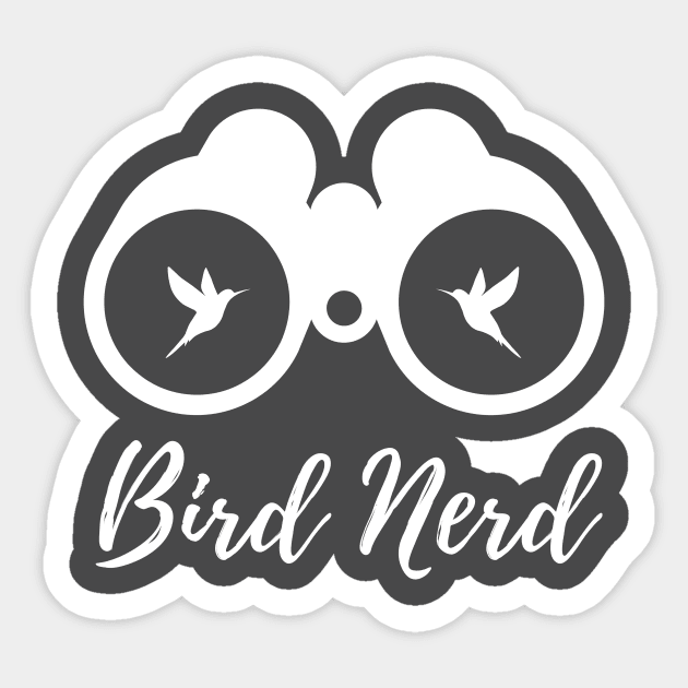 Bird Nerd Sticker by RefinedApparelLTD